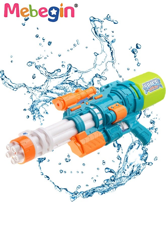 MEBEGIN Pull-out Water Syringe, Hydraulic Giant with Large Capacity Battery, 380ml Capacity Water Blasters with Long Range, Toy Water Syringe for Kids & Adults Suit Outdoor Beach Pool Activity - Image 1
